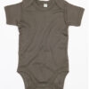Baby-Body Camouflage Gruen Aufrdruck Spruch frischer erdling