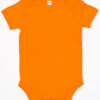 Baby Body Orange Aufrdruck Spruch frischer erdling