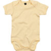 Baby Body Soft Yellow Aufrdruck Spruch frischer erdling